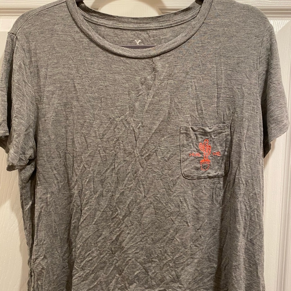 Embroidered American Eagle Tee